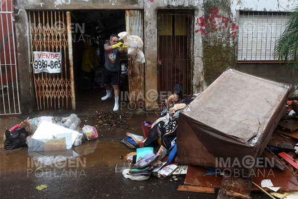 Llega a 172 la cifra de muertos tras inundaciones en el sur de Brasil