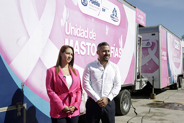 Ayuntamiento de Puebla amplía servicio de mastografías a municipios conurbados