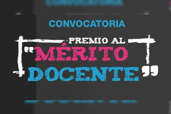 Convocatoria al premio “Mérito Docente” cierra este 23 de junio