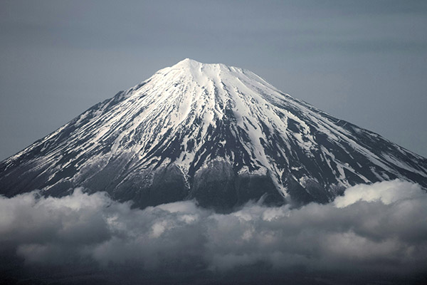 Cuatro personas mueren al intentar escalar el famoso monte Fuji