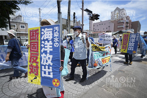 Japón inicia séptimo vertido de agua radiactiva de Fukushima al océano pese a oposición