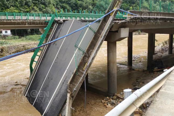Aumenta a 12 el número de muertos por derrumbe de un puente de carretera en China