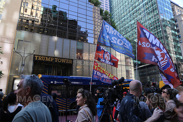 Juez vuelve a rechazar petición de recusación de Trump en caso de pago por silencio