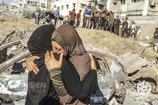 Cerca del 90% de la población de Gaza ha sido desplazada: ONU