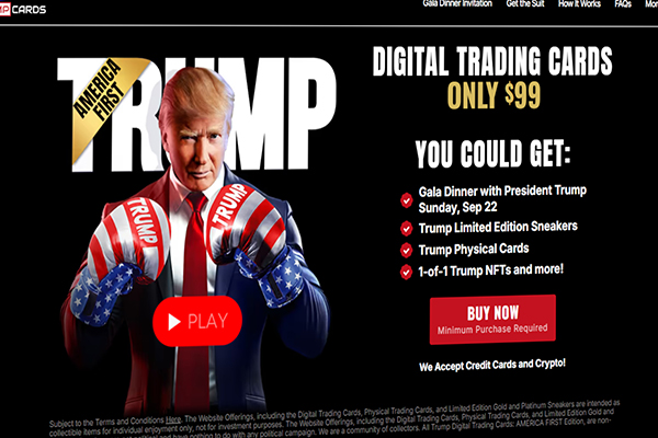 Donald Trump lanza su cuarta colección de NFT