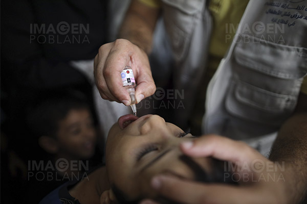 Vacunación de niños contra la polio en Gaza supera expectativas, dice OMS