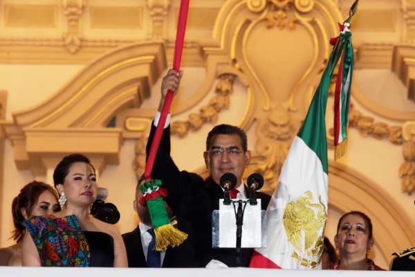Puebla celebra 214 Aniversario del Grito de Independencia