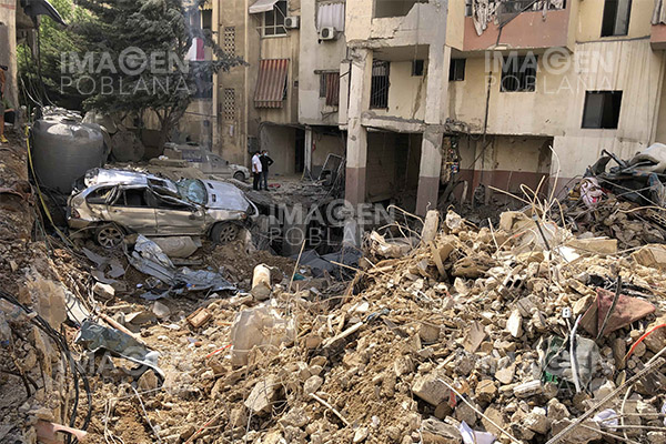 Aumenta a 50 la cifra de muertos por ataque israelí contra suburbios de Beirut
