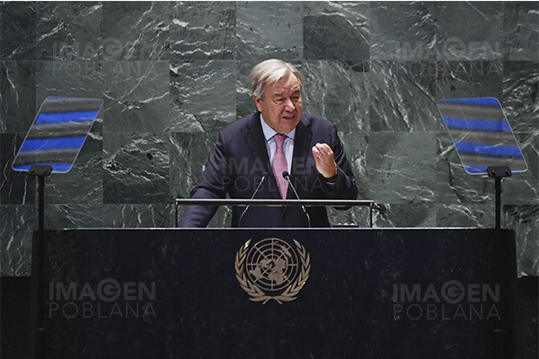 “El estado del mundo es insostenible”, advierte jefe de ONU