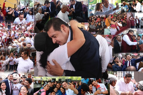 Alejandro Armenta, al lado del pueblo y con el corazón en la Cuarta Transformación