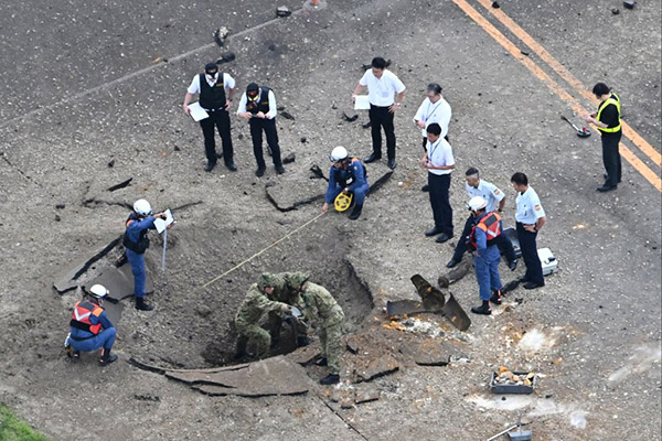 Bomba de la Segunda Guerra Mundial explota en aeropuerto de Japón