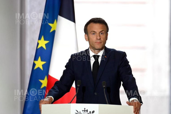 Macron aboga por detener el suministro de armas a Israel para cesar combates en Gaza