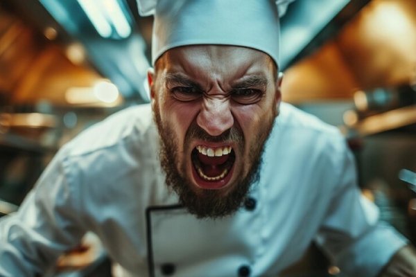Enfurecido chef ataca a golpes a un comensal por despreciar su plato