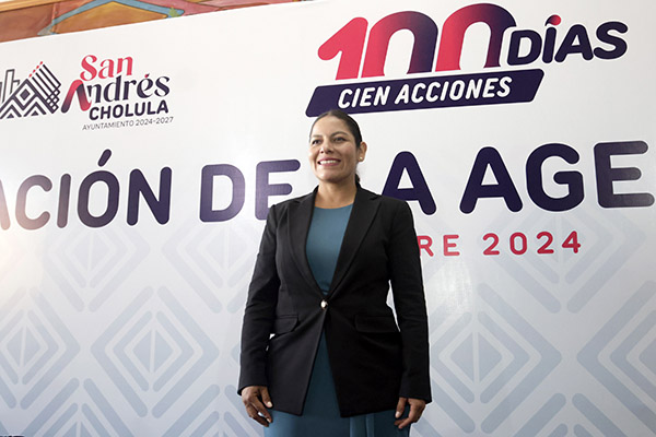 “Agenda de 100 Días” atenderá demandas ciudadanas en San Andrés Cholula: Cuautle