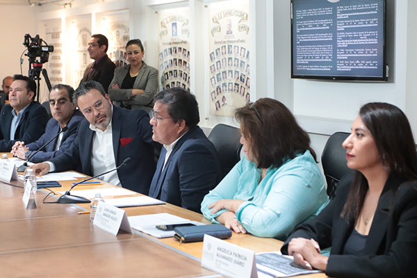 Presenta Comisión de Derechos Humanos del Congreso plan de trabajo