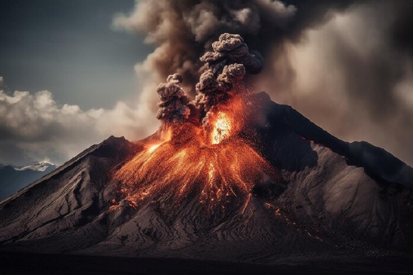 Reportan en Guatemala erupción del volcán de Fuego, el más activo del país