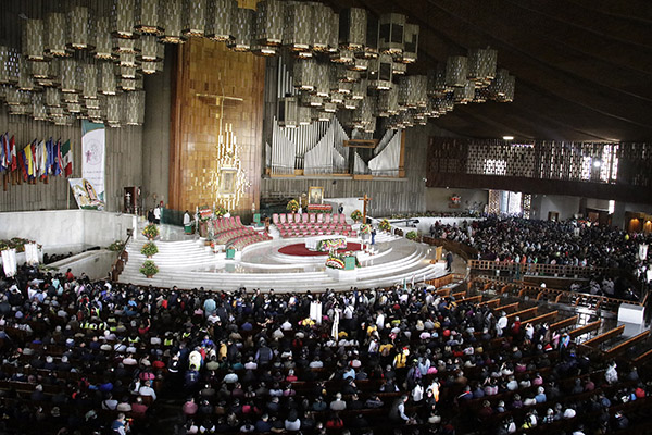 Al menos 11.5 millones de peregrinos visitan la Basílica de la Virgen Guadalupe