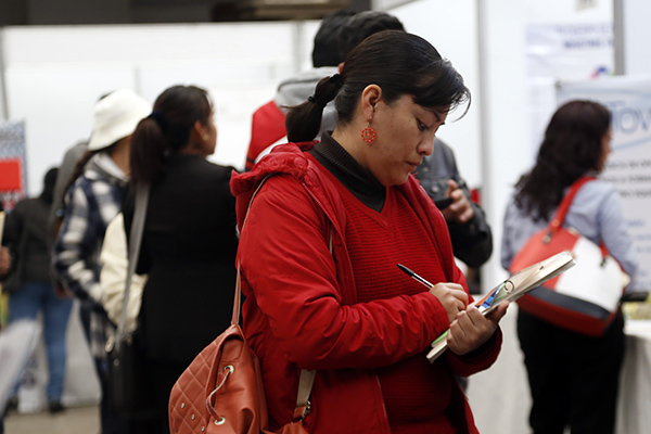 Desempleo en México baja a 2.7 % en enero 2025