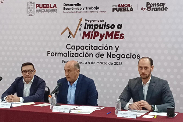 Sedetra lanza programa para formalizar las PyMEs en Puebla