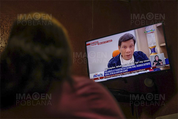 Rodrigo Duterte comparece en audiencia inicial en CPI a través de videollamada
