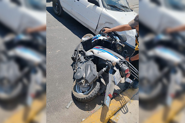 Murió motociclista impactado por un auto; el responsable huyó