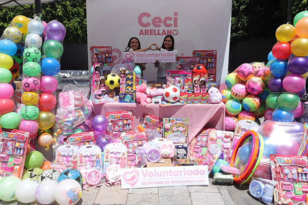 SEDIF listo para entregar juguetes reunidos por Voluntariados del Gobierno Estatal
