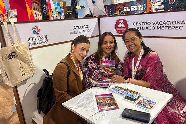 Ariadna Ayala impulsa desarrollo en Atlixco con participación en Tianguis Turístico