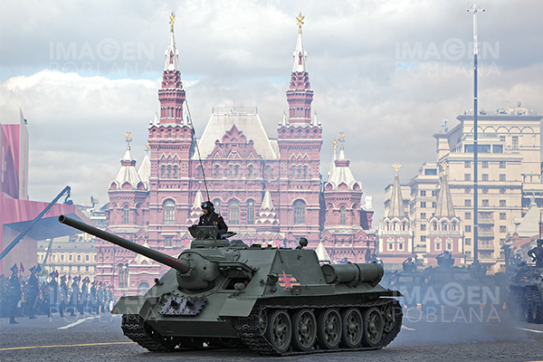 Así fue el vistoso desfile por el 80° Aniversario del Día de la Victoria en Rusia