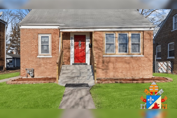 Subastan la casa de la infancia del papa León XIV en Chicago