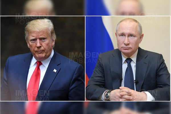 Putin y Trump mantienen conversación telefónica
