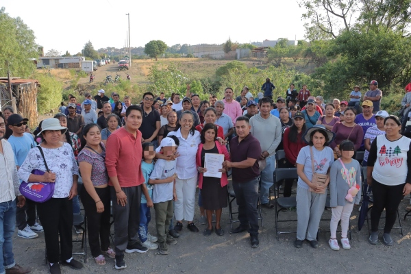 Ampliación de red eléctrica en Atlixco: La obra de Ariadna Ayala que impulsa la justicia social