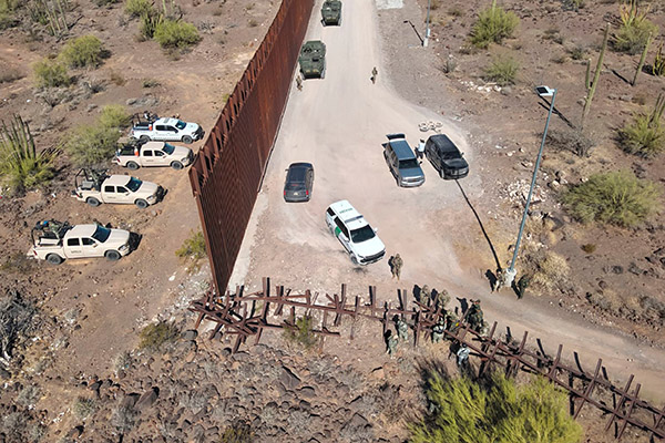 Más de 3,400 detenidos en 3 meses de Operación Frontera Norte de México con EU
