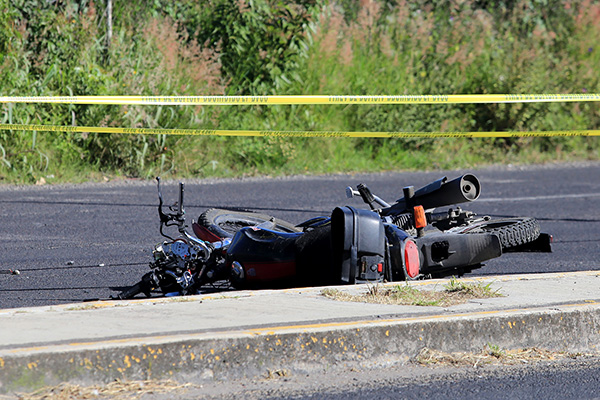 Viaje sin regreso: muere motociclista embestido por otro vehículo