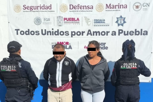 Operativo Transporte Protegido permite detención de pareja por robo