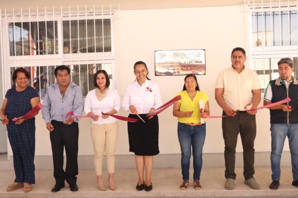 Más obras educativas en Atlixco: Ariadna Ayala inaugura comedor en primaria