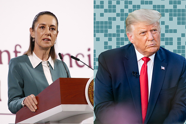 Sheinbaum conversa con Trump sobre temas comerciales