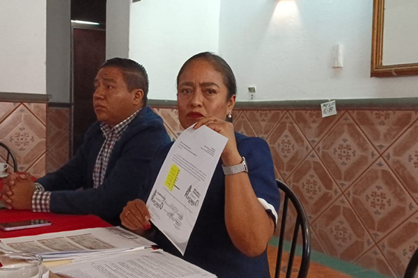 Directora del SOSAPAC denuncia red de corrupción y "aviadores" en Cuautlancingo