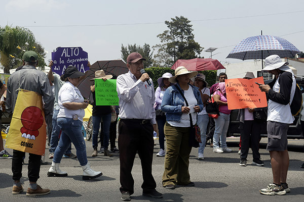 San Andrés Cholula escuchará a Pueblos Originarios tras protesta en la Federal a Atlixco