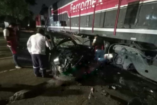 Madrugada de accidentes ferroviarios en Puebla