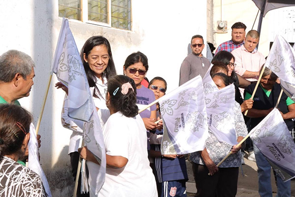 Ariadna Ayala impulsa la justicia social en Atlixco con obras que transforman