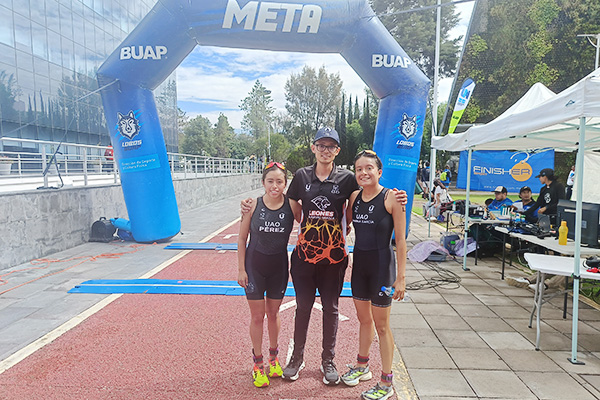 Con el triatlón, arrancó la Universiada Nacional 2025 en la BUAP