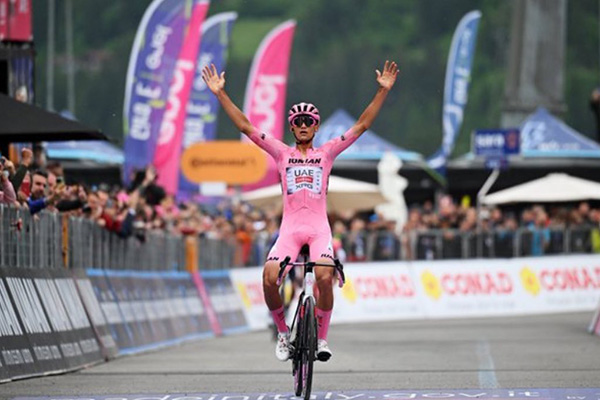 Isaac del Toro culmina el Giro de Italia como subcampeón