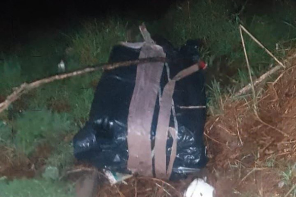 Hallan extremidad humana dentro de maleta abandonada