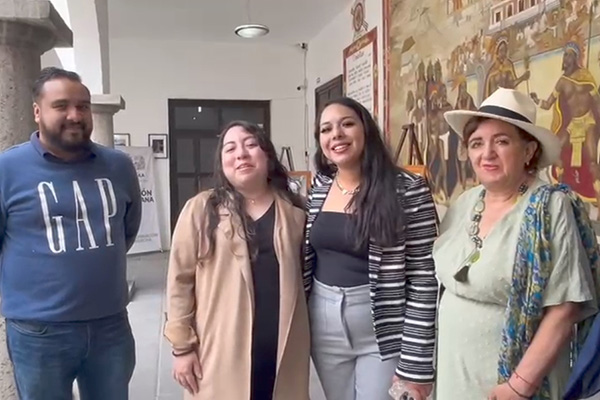 Cholula recibe a la astronauta Mónica Ortiz Álvarez