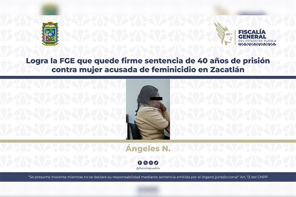 Pasará 40 años en prisión por el cruel feminicidio de una niña