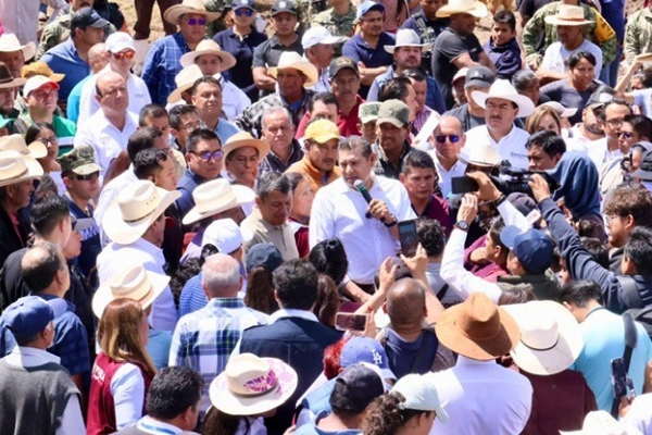 Armenta y fuerzas de seguridad se comprometen a reposición de 70 viviendas afectadas