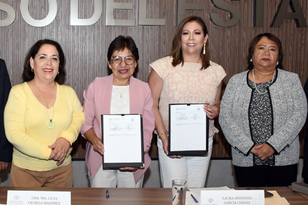 BUAP y Congreso del Estado de Puebla firman colaboración
