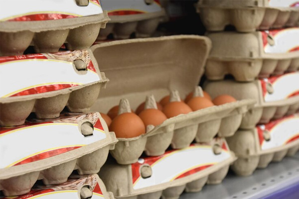 Retiran de mercado millones de huevos en EU tras decenas de casos de salmonela