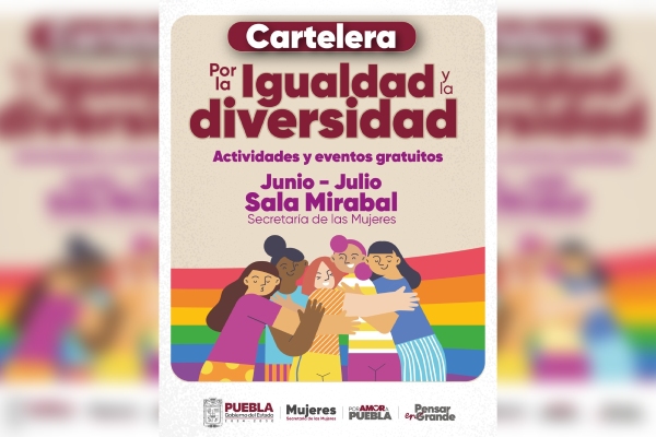 Secretaría de las Mujeres invita a talleres de empoderamiento y diversidad