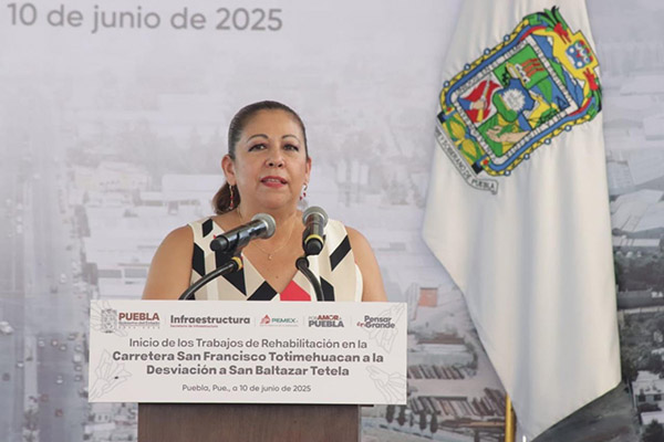 En Puebla se da prioridad a la gente, afirma Laura Artemisa